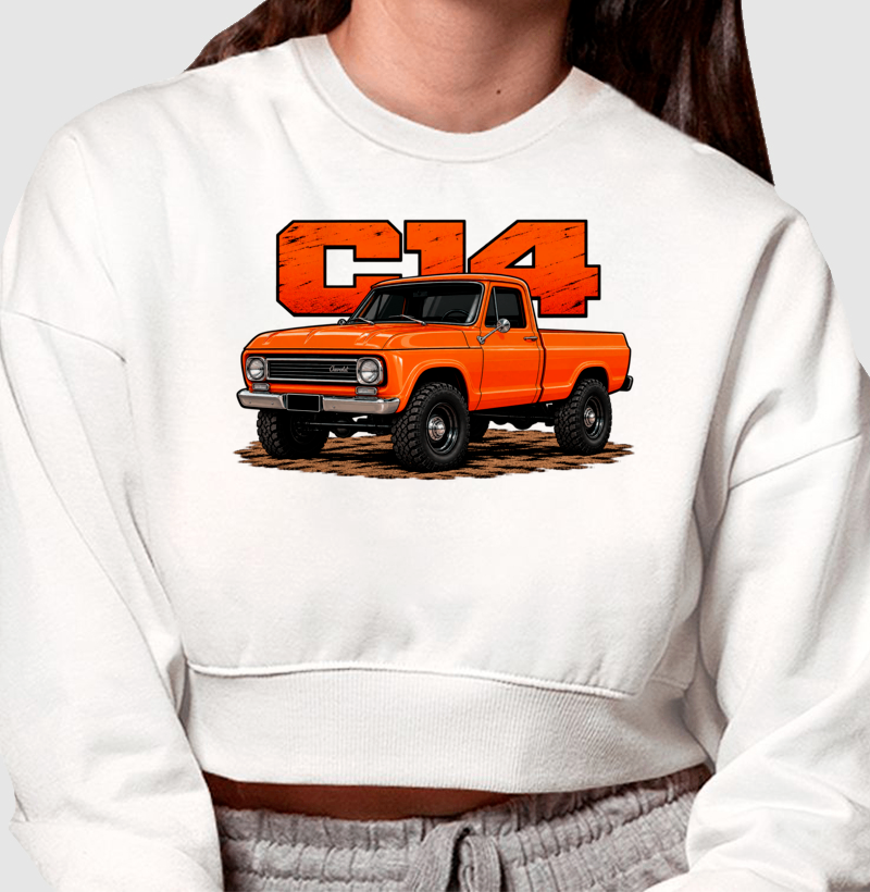 Camiseta cropped feminina C14 - Imagem 2