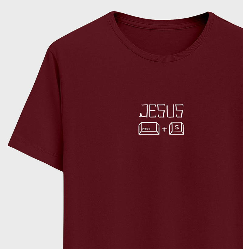 Camiseta JESUS SALVA (CTRL+S) - Imagem 4