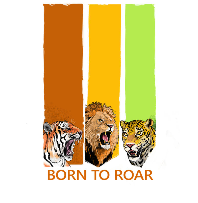 Camiseta Born to Roar (Nascido para Rugir) - Imagem 3