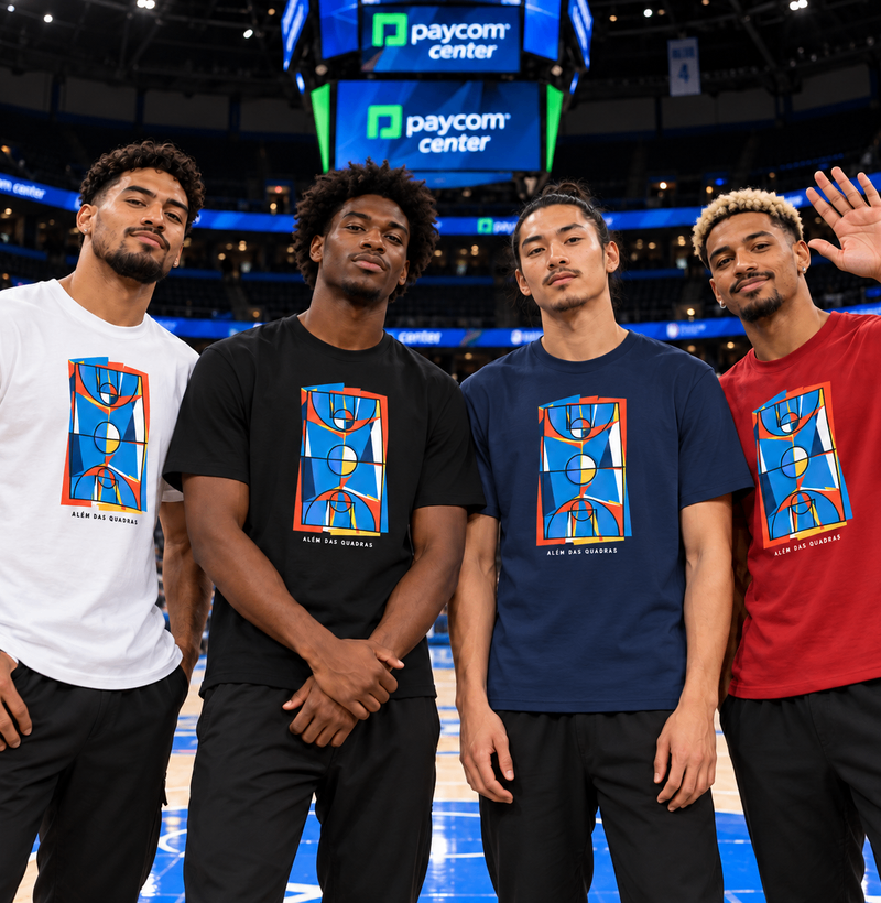 Camiseta de Basquete Piso Sagrado — Oklahoma City - Imagem 2