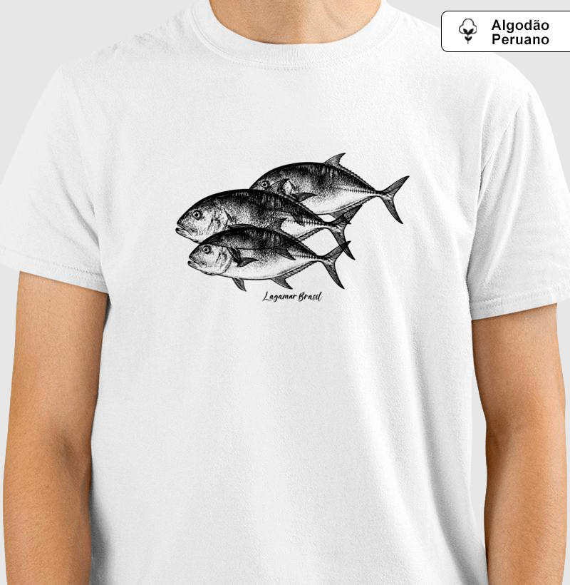 Camiseta Xaréu em algodão peruano - Imagem 2