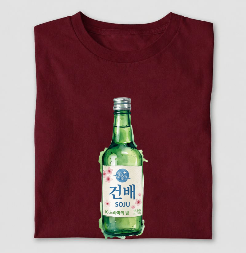 Camiseta Garrafa de Soju - Imagem 4