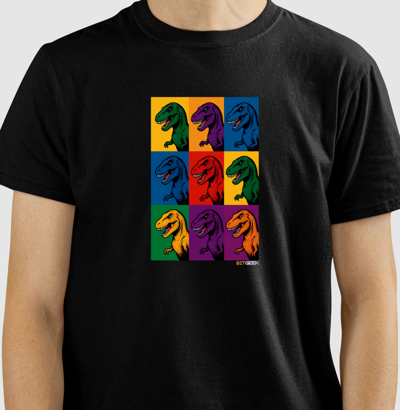 Camiseta Dino Pop T-Rex - Imagem 2