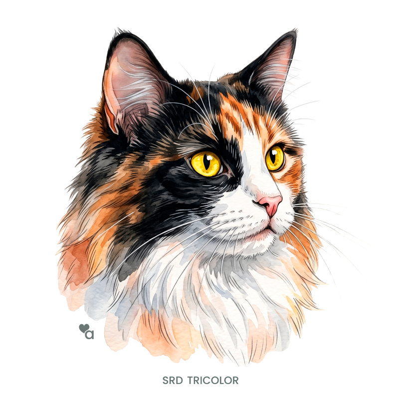Gatos - SRD Tricolor - Infantil - Imagem 2