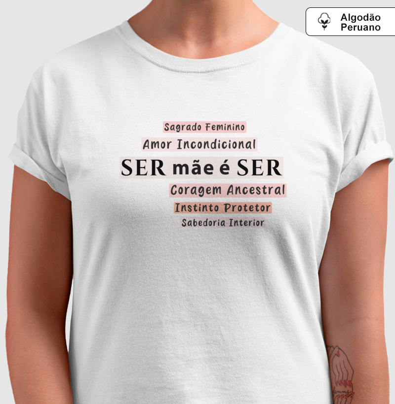 Ser Mãe • Essência do Ser (algodão peruano) - Imagem 2