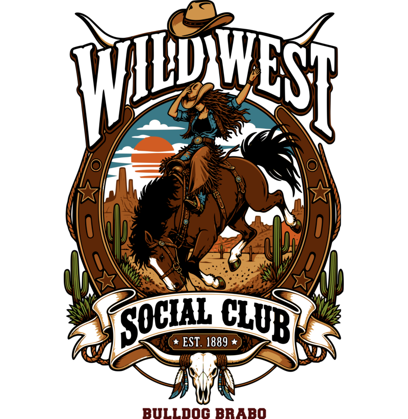 Social Club Wild West Bulldog Brabo - Imagem 2