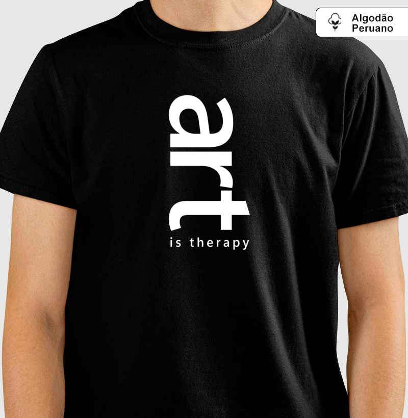 Camiseta - Art is Therapy - Imagem 2