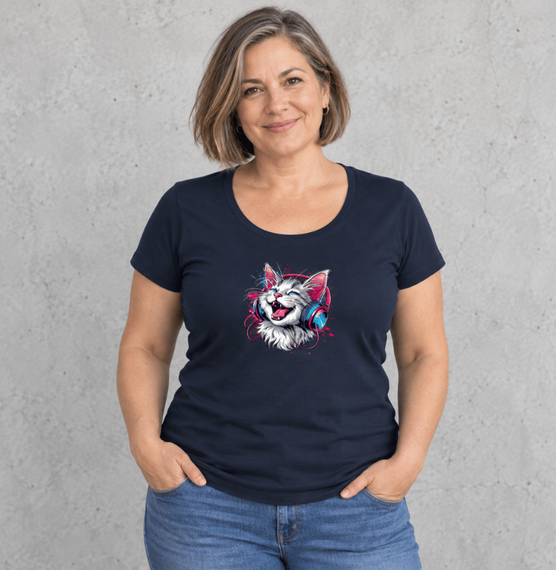 Camiseta Gato Musical - Imagem 2