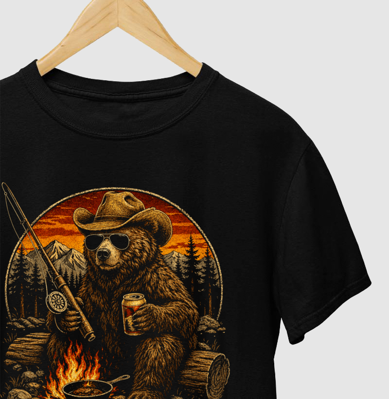 Camiseta Country Campfire Companion Dustler South Co. - Imagem 2