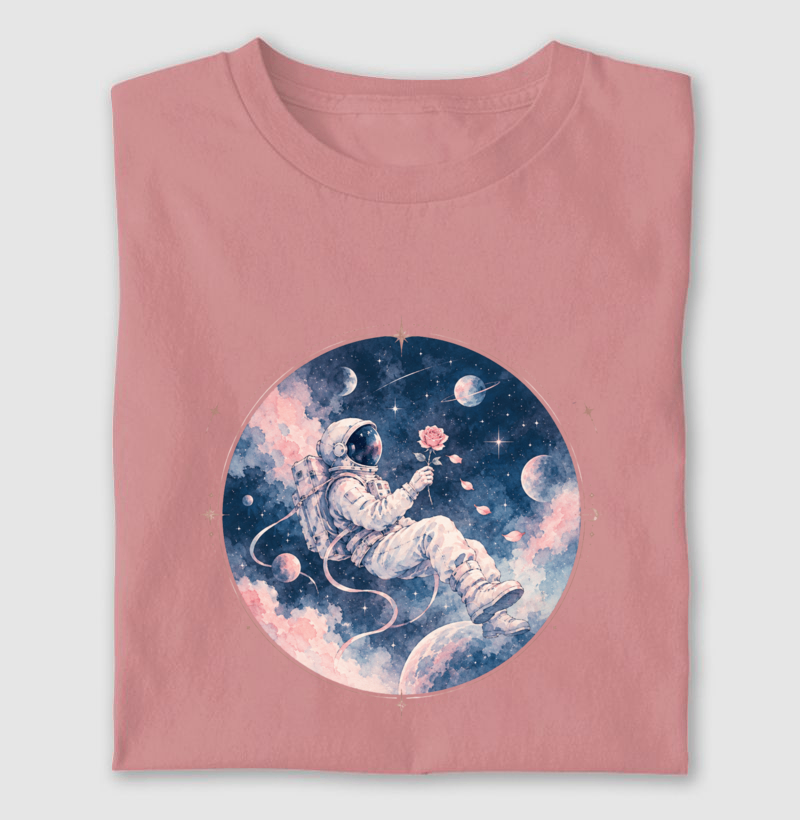 A Rose Among the Stars | Camiseta K-Pop em Aquarela - Imagem 3