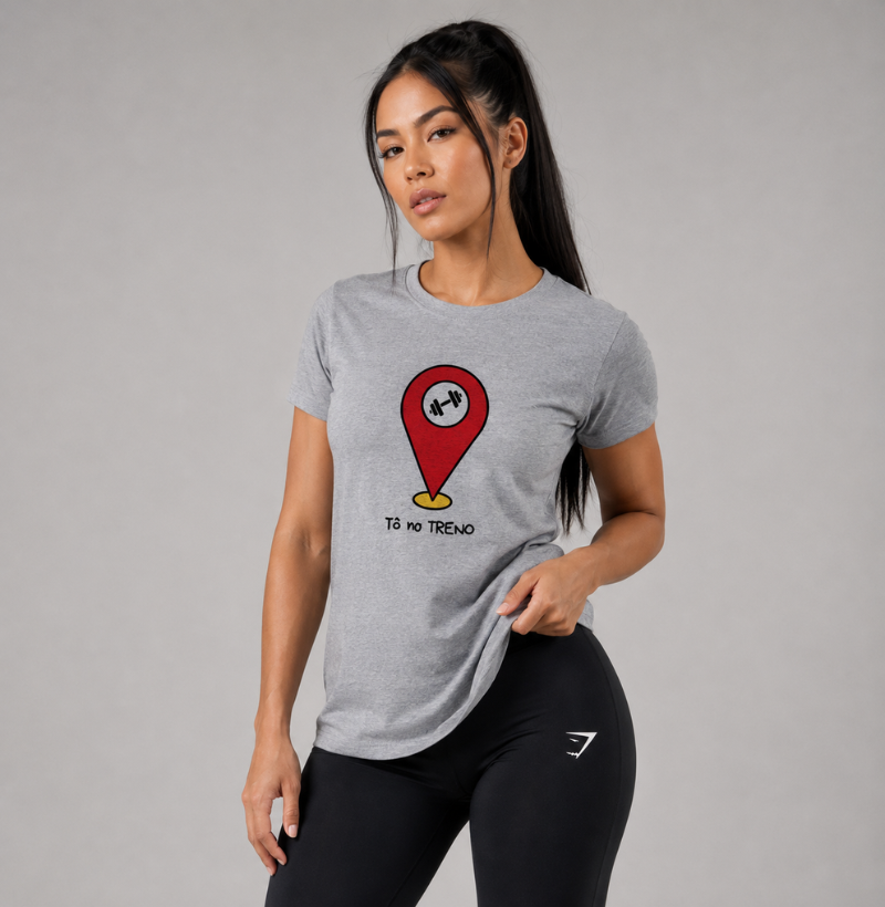 Camiseta Tô no TRENO – Me Localiza Aí | Camiseta Fitness Streetwear TRN - Imagem 4