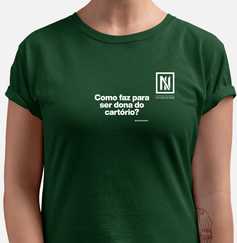 Camiseta  - Dona do cartorio - Imagem 2