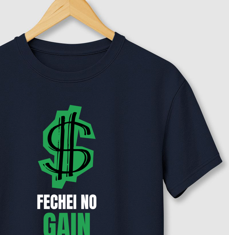 Camiseta Trader Fechei no Gain Cifrão - Imagem 3