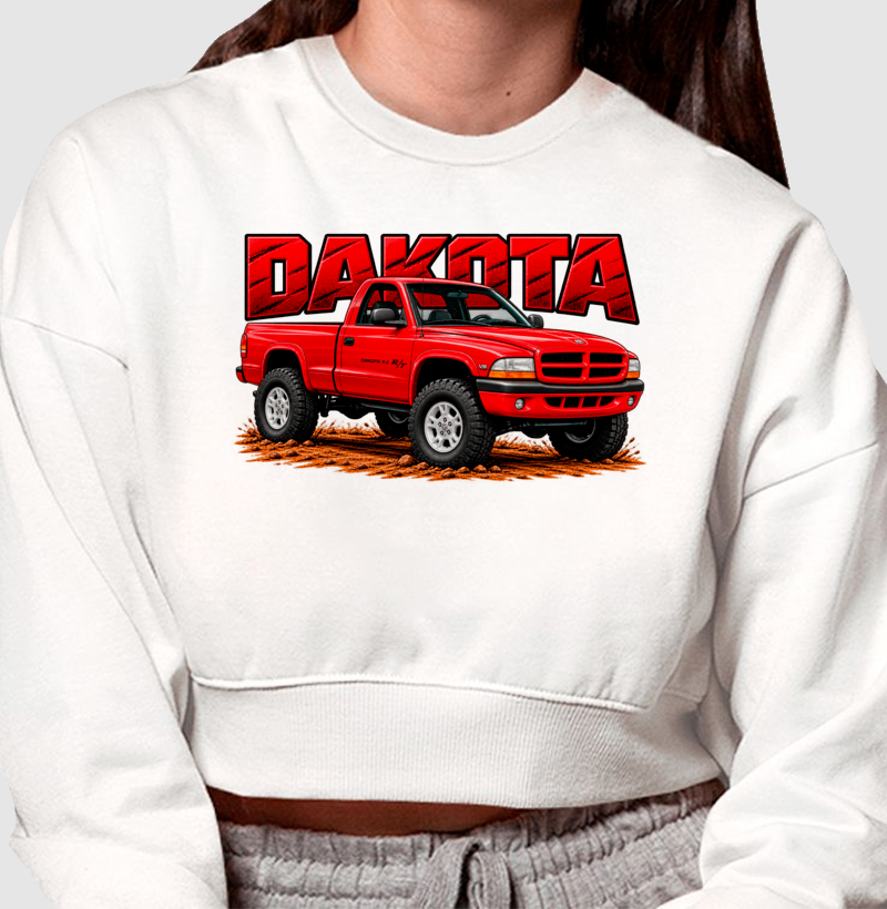 Moletom cropped feminino Dakota - Imagem 3