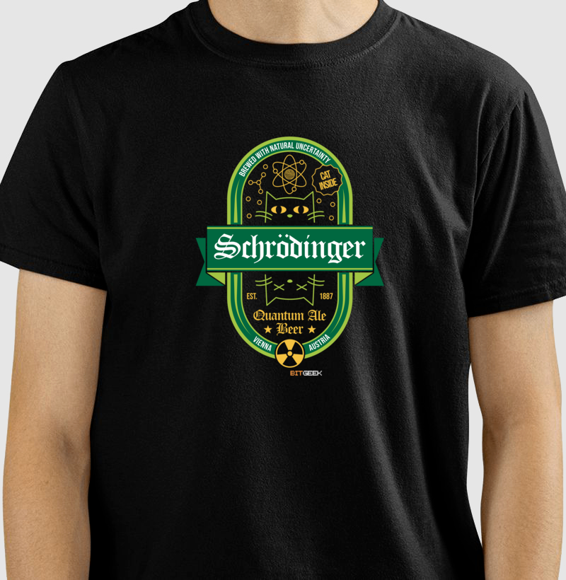 Camiseta Schrodinger Quantum Ale Beer - Imagem 2