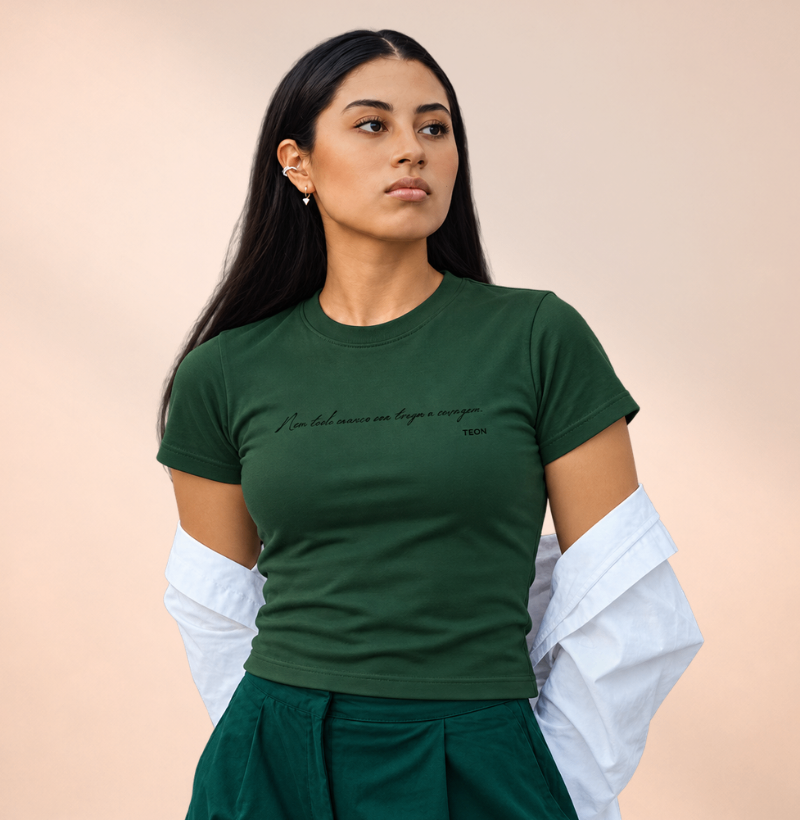 Camiseta TEON Atemporal - "Nem tudo merece seu tempo e energia" - Imagem 3