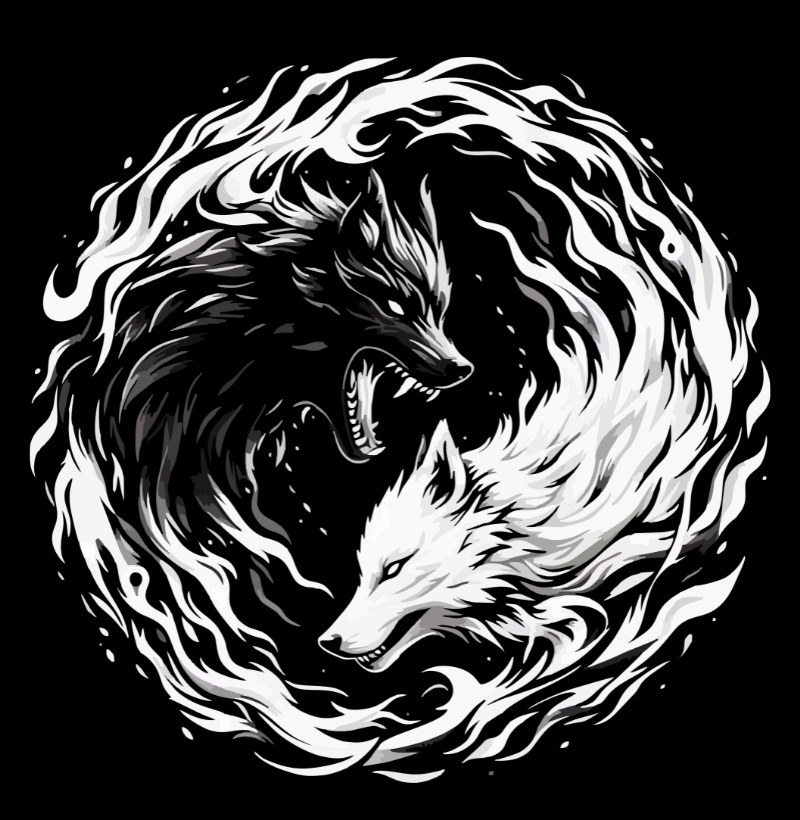 Hati & Skoll Minimalista - Imagem 2