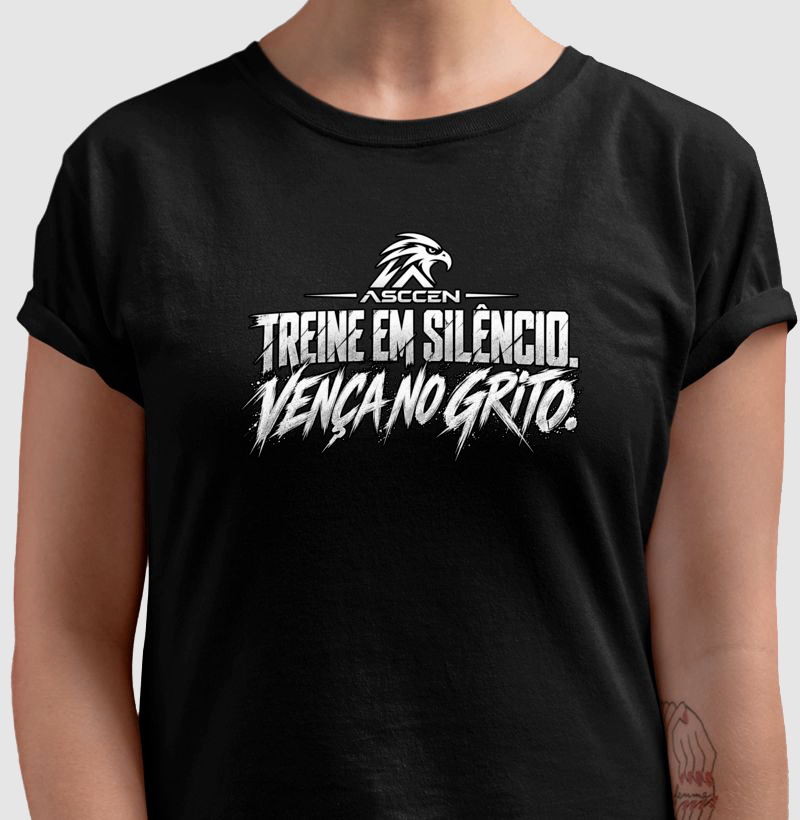CAMISETA TREINE EM SILENCIO - Imagem 3
