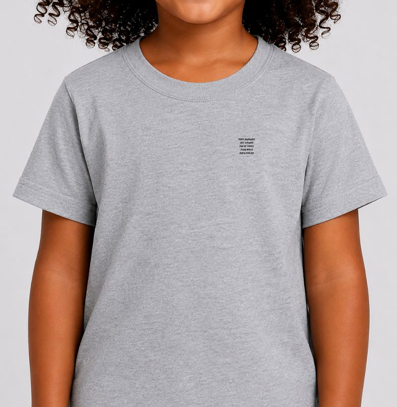 Camiseta Infantil Dedo Mindinho - Bolso - Imagem 3