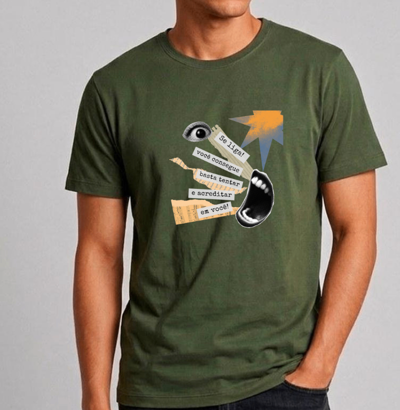 Camiseta Basta acreditar - Imagem 3
