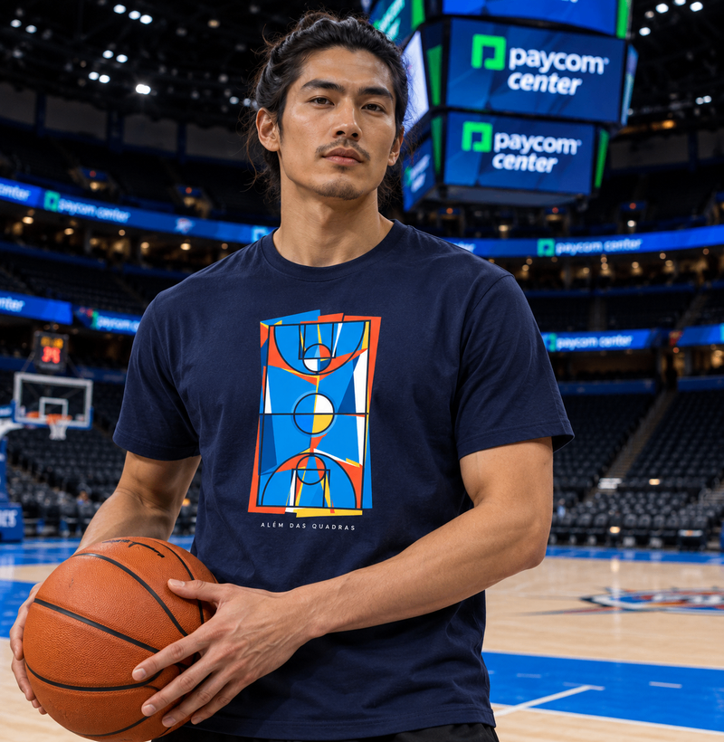 Camiseta de Basquete Piso Sagrado — Oklahoma City - Imagem 3