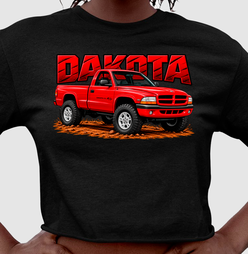 Camiseta cropped feminina Dakota - Imagem 3