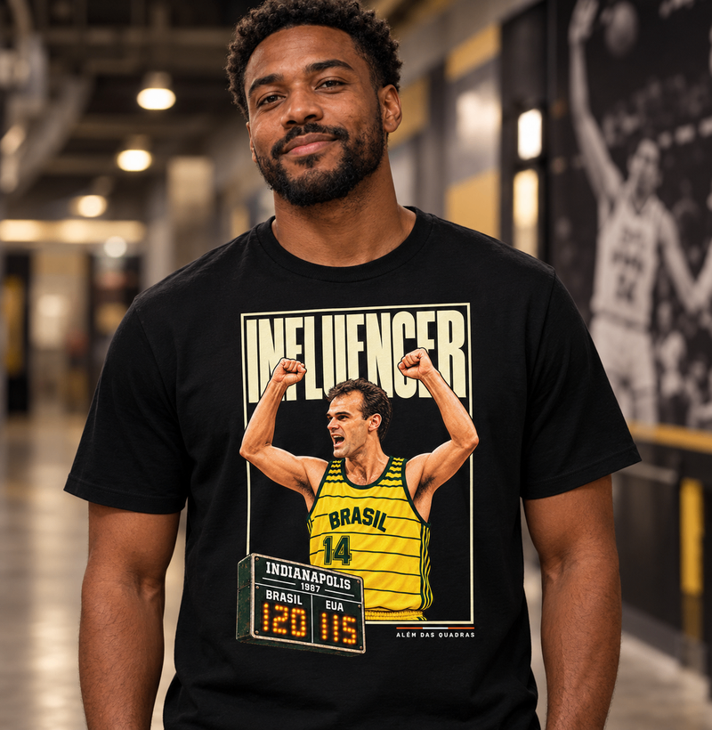 Camiseta Oscar — Indianápolis 1987 | Influencers Ballers - Imagem 4