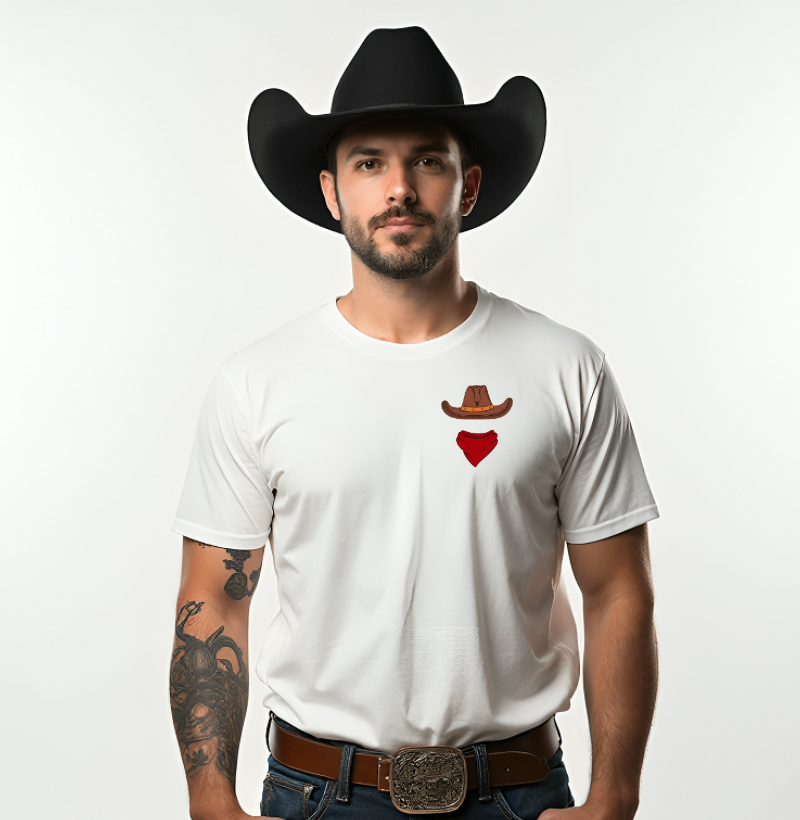 Cowboy (lenço e chapéu - peito) - Imagem 3