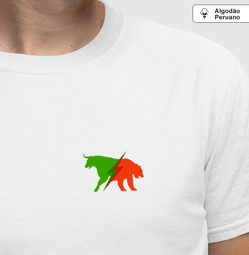 Camiseta Trader Bull vs Bear Algodão Peruano - Imagem 3
