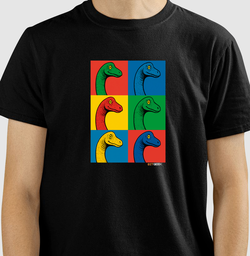 Camiseta Dino Pop Braquiossauro - Imagem 2