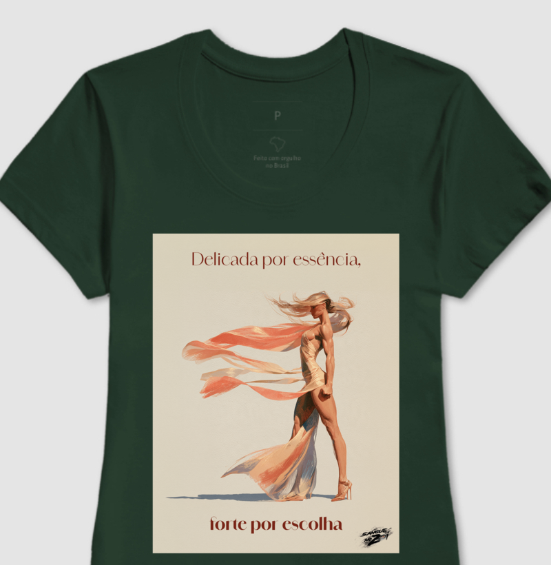 "Delicada por essência, forte por escolha".  02 - Imagem 2