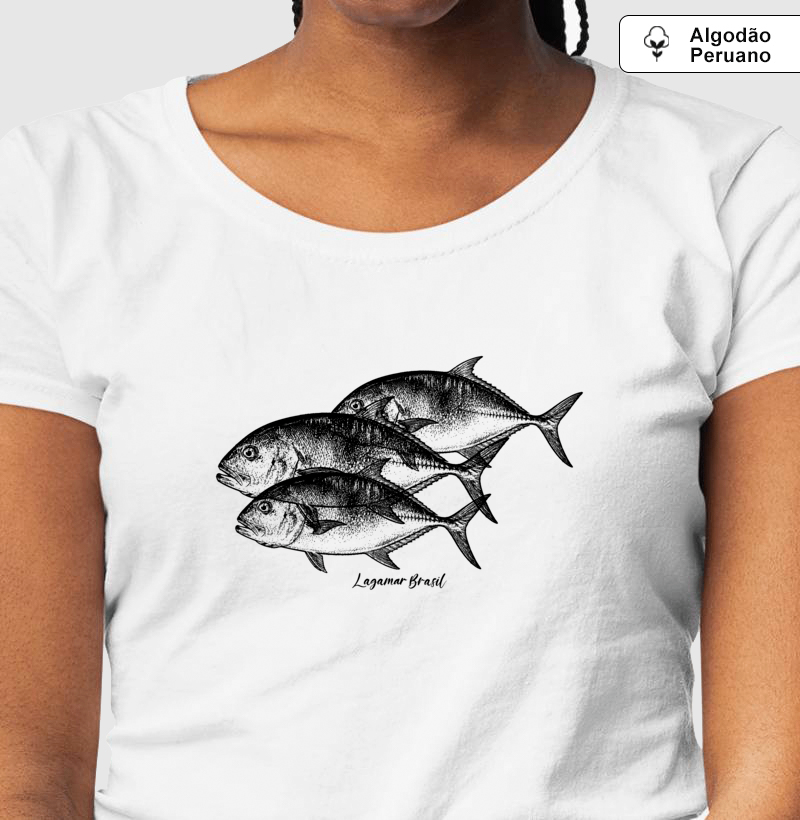 Camiseta Xaréu em algodão peruano - Imagem 3