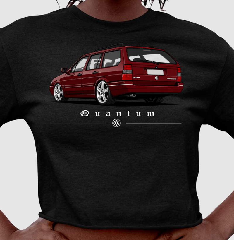 Camiseta cropped feminina Santana Quantum - Imagem 3
