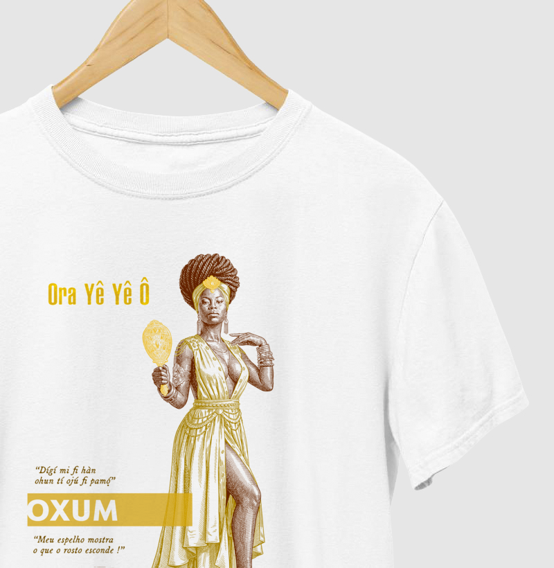 camiseta OXUM iorubá masculina - Imagem 2