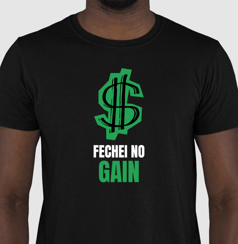 Camiseta Trader Fechei no Gain Cifrão - Imagem 2