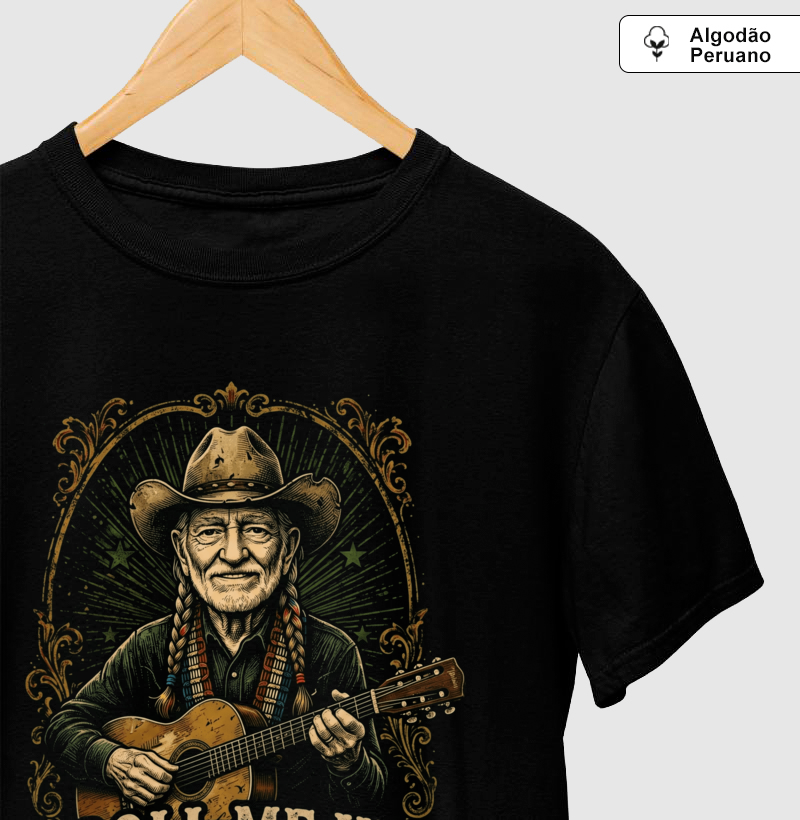 Camiseta Country Smoke me Willie - Imagem 2