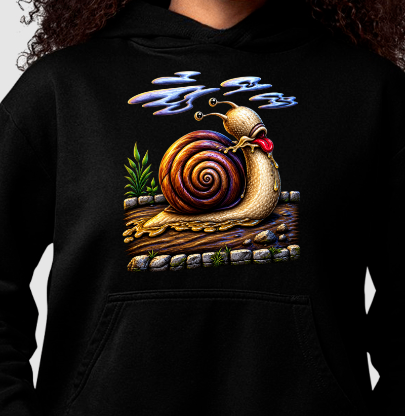 Hoodie Moletom Caracol 3D - Imagem 2
