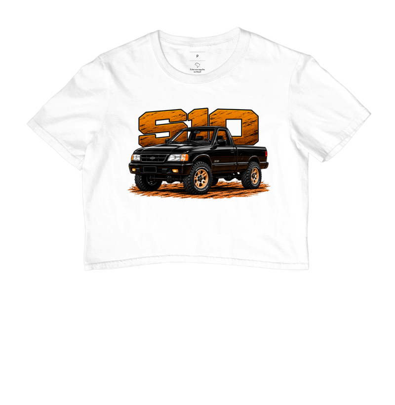 Camiseta cropped feminina S10 - Imagem 4