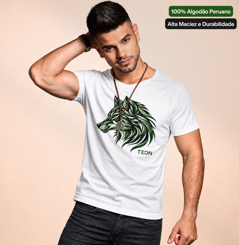 Camiseta TEON Premium - Lobo - Imagem 2