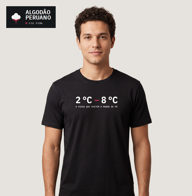 Camiseta Pima Masculina 2ºC - 8ºC - Imagem 2