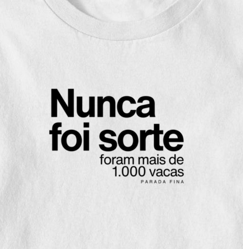 Nunca foi sorte foram mais de 1.000 vacas - Imagem 2