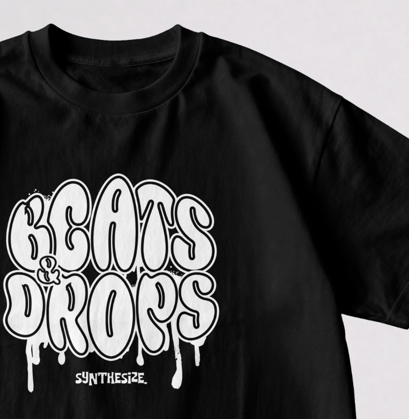 BEATS & DROPS — Camiseta Oversized - Imagem 2