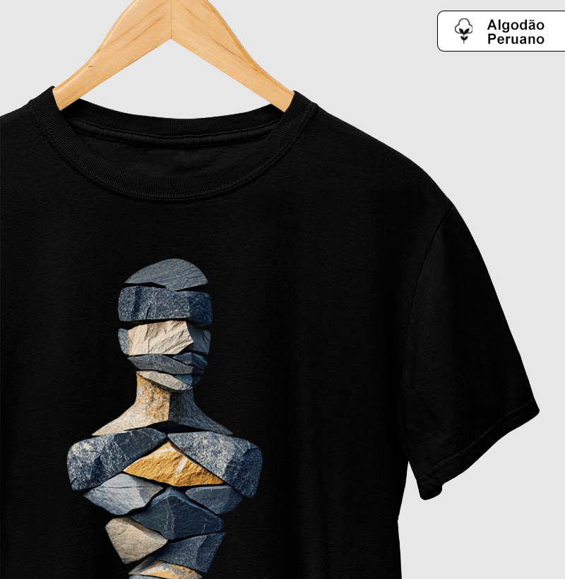 Camiseta Resiliência — Algodão Peruano - Imagem 2