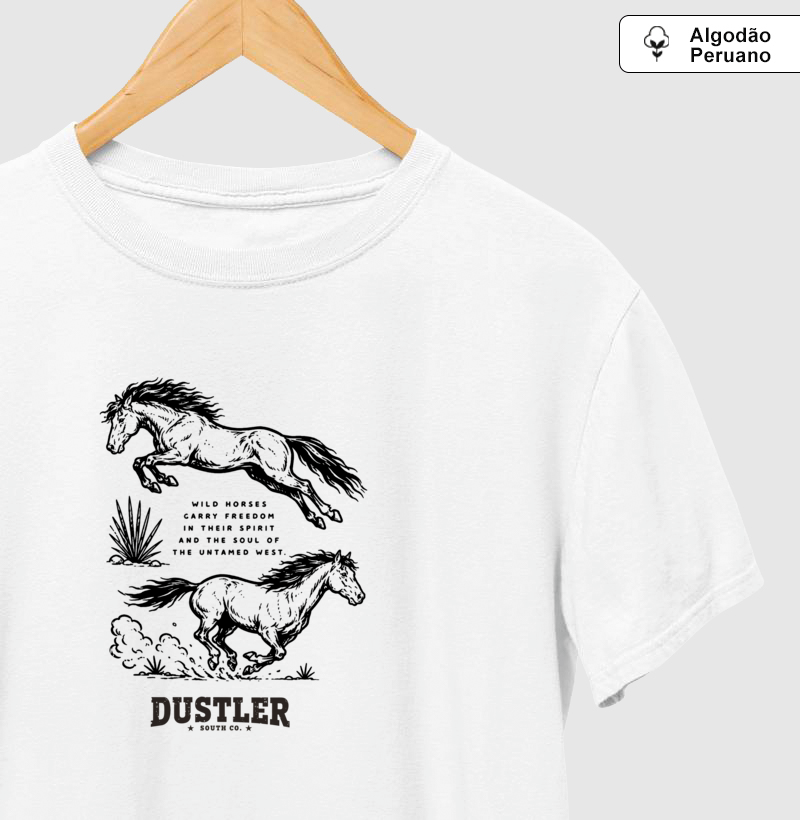 Camiseta Country  Masculina Dustler Wild Horses - Imagem 2