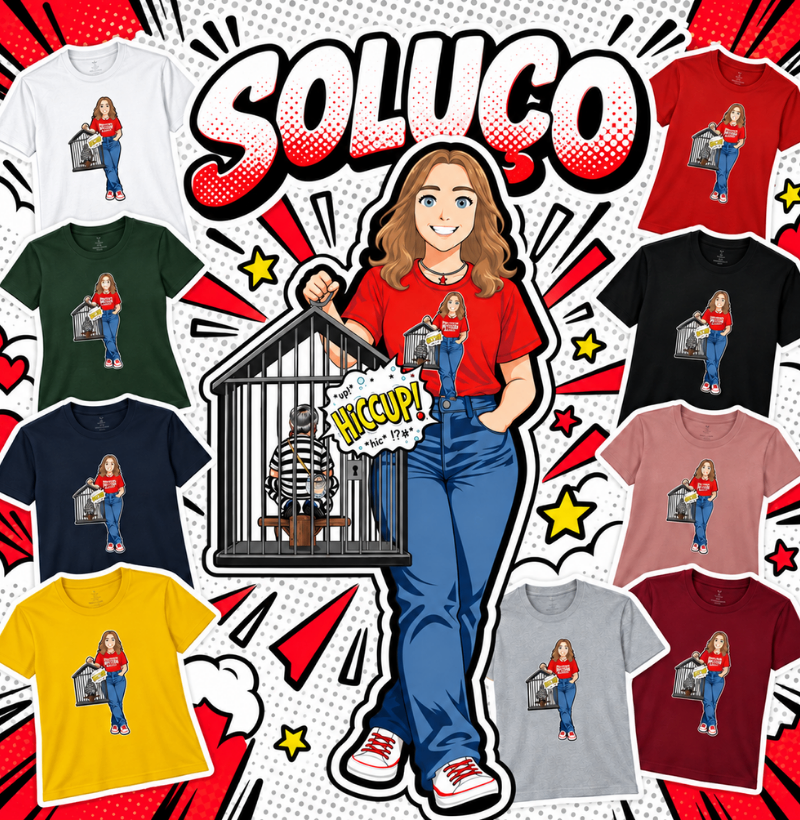 Camiseta Soluço em Algodão - Imagem 2