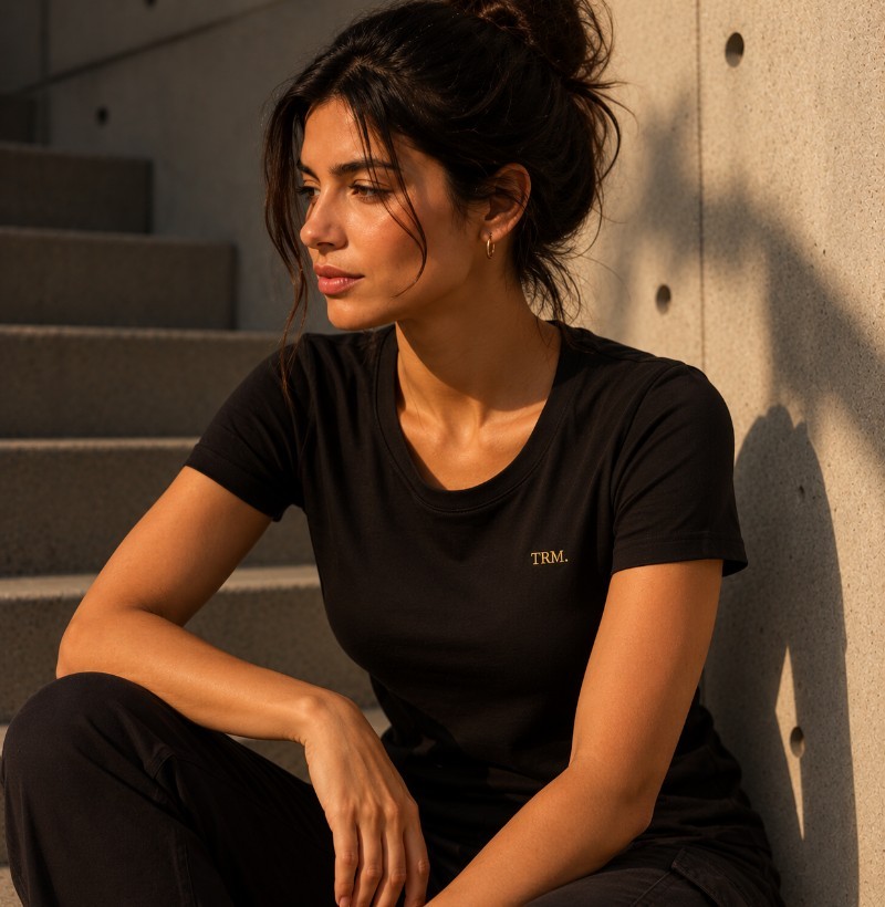 TRM Timeless Tee Feminina Black - Imagem 3