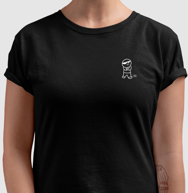 T-shirt | Bolado Contigo - SW 03 | Estilo Autoral e Atitude Shutter Wear - Imagem 4