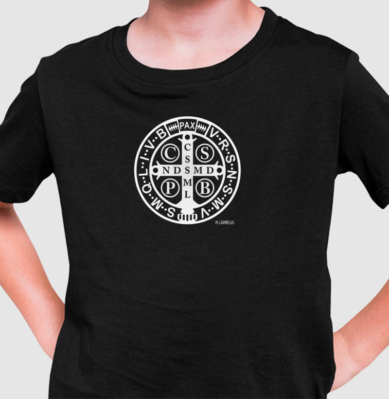 Camiseta Medalha de São Bento - Imagem 4
