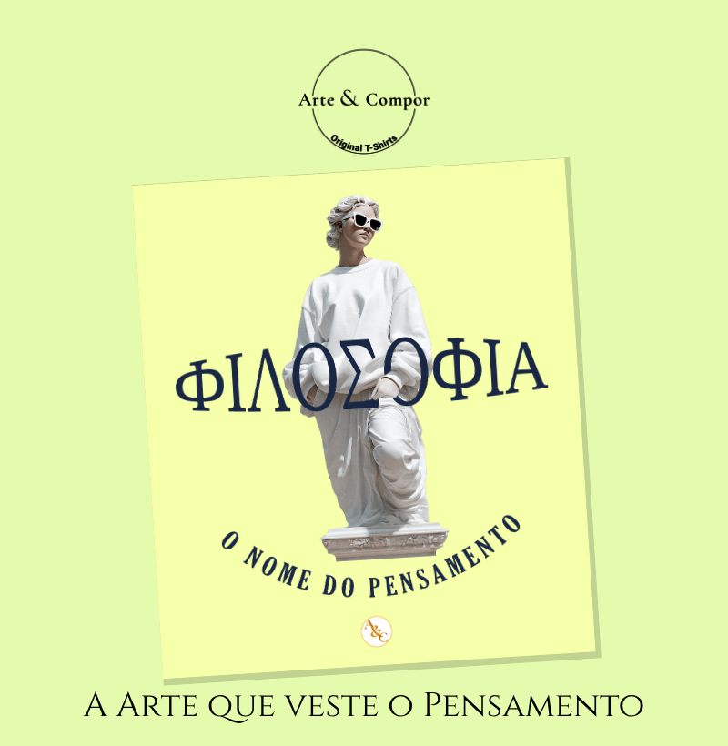 "O Nome do Pensamento" — Estampa Filosofia Grega & Streetwear - Imagem 4