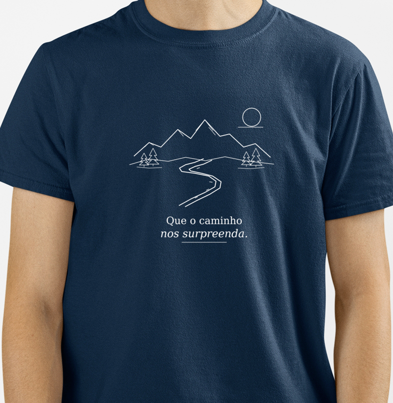 Camiseta Algodão | Que o caminho nos surpreenda - Imagem 3